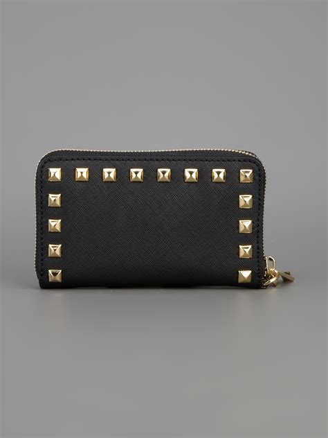 michael kors clutch wallet|michael kors studded clutch.